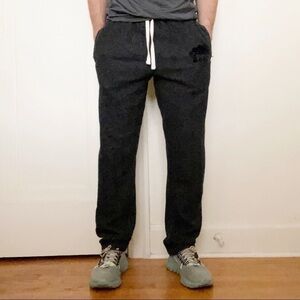 Roots Heritage Sweatpant Black Pepper Men’s Size XS